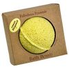 Fabulous Frannie Lemon Bergamot Natural, Handmade Bath Bomb Set, Rich in Essential Oil, Mineral Salt, Coconut Oil, Witch Hazel, Fizzies to Moisturize Skin 2.5oz (Pack of 1)