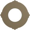 Ekena Millwork Benson Ceiling Medallion, Pot of Cream