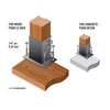 Nuvo Iron Bolt Down Post Anchor