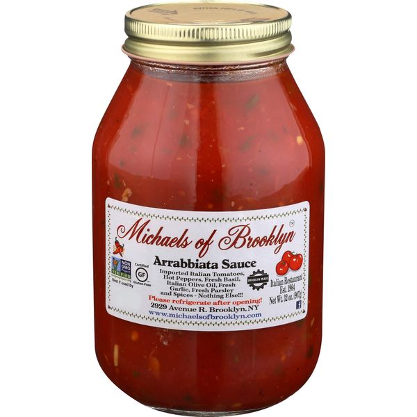 Michaels of Brooklyn Pasta Sauce, Arrabbiata, 32 oz