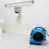 1/4 HP 925 CFM Multi-Purpose Mini Air Mover, Dryer, Blower and Timer - Blue