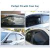 For 02-06 Toyota Camry Window Visor Vent Rain Sun Deflector Guard 4Pc Set