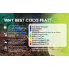 Best Coco Peat-Premium Coir Pith 10 Brick Pack,650g/1.4 Lbs,Lowest EC & Ph Value