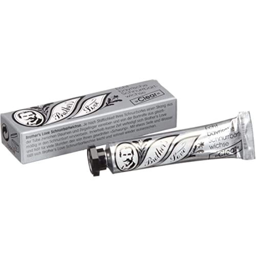 Brother's Love Moustache Wax Clear 10 ml (Pack of 2)