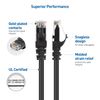 Cable Matters 5-Color Combo 10Gbps Snagless Cat6 Ethernet Cable (Cat6 Cable/Cat 6 Cable) 0.3m