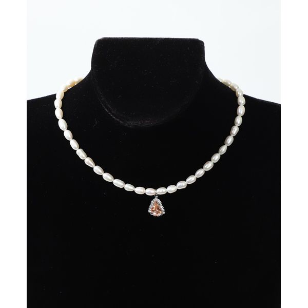 Bold Cubic Freshwater Pearl Choker Necklace