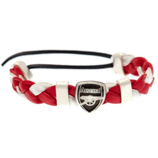 Arsenal F.C. PU Slider Bracelet Official Merchandise