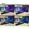 Ubanner PC LED Flexible Light Strip Blue Computer Lighting with Magnetic for Computer Case Lights Kits 30CM Indoor