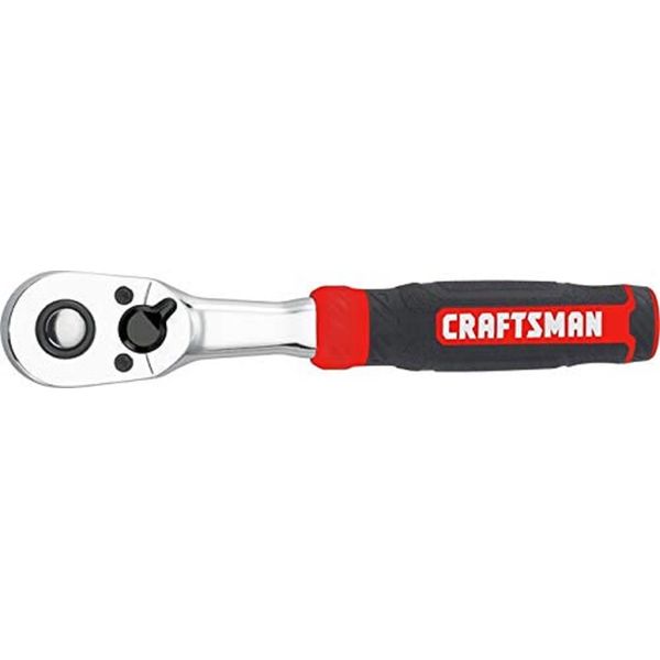 CRAFTSMAN Ratchet, SAE, 72-Tooth Socket Wrench, 1/4-Inch Drive (CMMT99424)