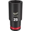 Milwaukee Electric - Shockwave IMP Duty 1/2DR 25MM DP 6PT Socket