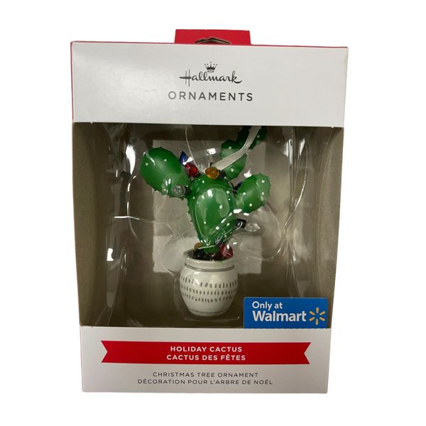 Hallmark Exclusive Ornament - Holiday Cactus with Lights