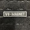 Polizeimemesshop - Name badges 2.0 VU magnet textile patch with Velcro