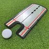 HH-GOLF Golf Putting Alignment Mirror, Portable Putting Training Aid, Improve Your Putting Setup,14.5cm x 31cm