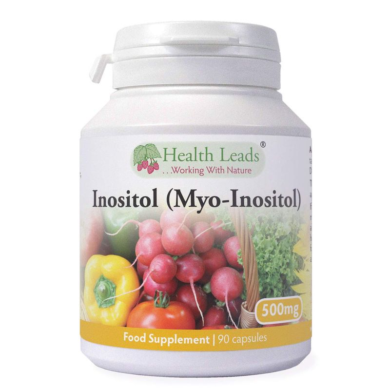 Inositol (Myo-Inositol) 500mg x 90 Capsules - Online Marketplace ...