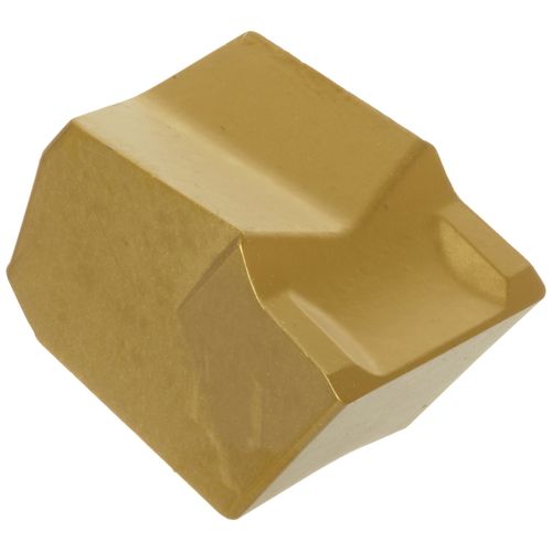 Dorian Tool SGT CVD Titanium Nitride Coated Carbide Cut-Off and Grooving Insert, Neutral Cut, 5/32" Cutting Width, 4" Insert (Pack of 10)