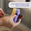 Scrub Daddy Scrub Mommy Dual-Sided Sponge and Scrubber - Odor Resistant (4 Pack)