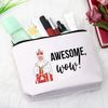 Hamilton Inspired Awesome Wow Hamilton King George Iii Pencil Case Hamilton Fans Gift Zipper Pouch Makeup Bag (Awesome Wow Makeup EU)