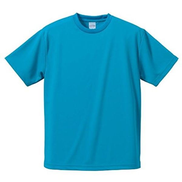 Daily Necessities Short Sleeve T-shirt CB5900 Turquoise Blue S [Set of 5]