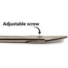 Cuticle Nail Scissors Curved Blade Professional Stainless Steel Beauty Scissors, for Manicure Pedicure, Eyebrows, Nose, Beard, Hair Trimming Beauty Grooming Thick Toenails Women Men