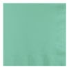 Creative Converting 3-Ply Fresh Mint Fold Dinner Napkin, 8.75" x 8.75", Green