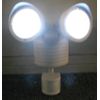 22 LED Outdoor Solar Powered Floodlight Motion Sensor Security Light White Color Body