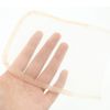 Towarm Transparent 4x4 Lace Closure Net Material Lace Closure Base 3pcs Foundation Wig Accessories Meidum Brown Color Lace Net for Making Closure (Transparent, 4x4 Lace Net-3pcs)