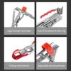 Automatic Spring Fishing Rod Holder Folding Fishing Pole Mount Bracket Ground