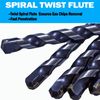 7/16" Masonry Drill Bit Carbide Tip Black/White Drill Concrete Brick Stone-5Pcs
