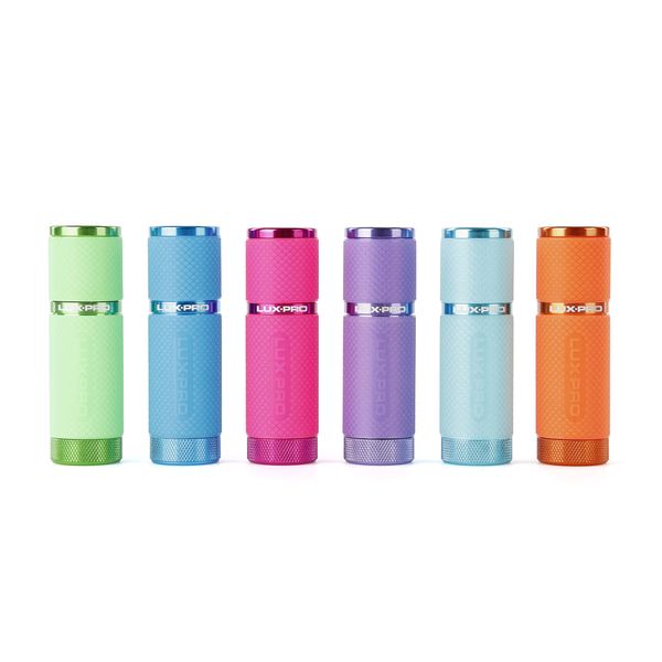 LUXPRO LP395 Gels Glow-in-the-Dark 9 LED Flashlight (LP395-6PK)……