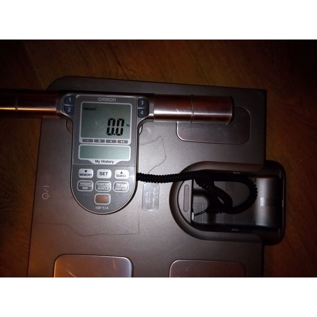 Omron HBF-514C Full Body Composition Sensing Monitor and & Scale HBF 514  for sale online