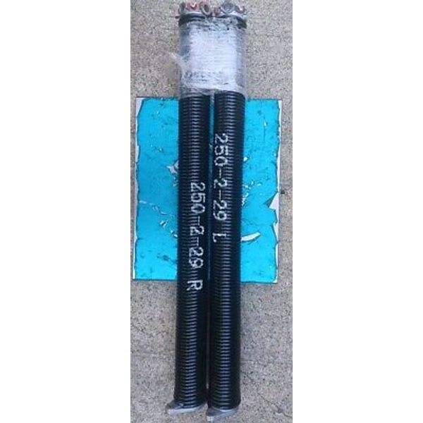 Garage Door Spring Set 250-2-29 L And R Torsion Spring Only.