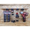 Stealthmounts Black Battery Mount For Milwaukee M12 6Pk