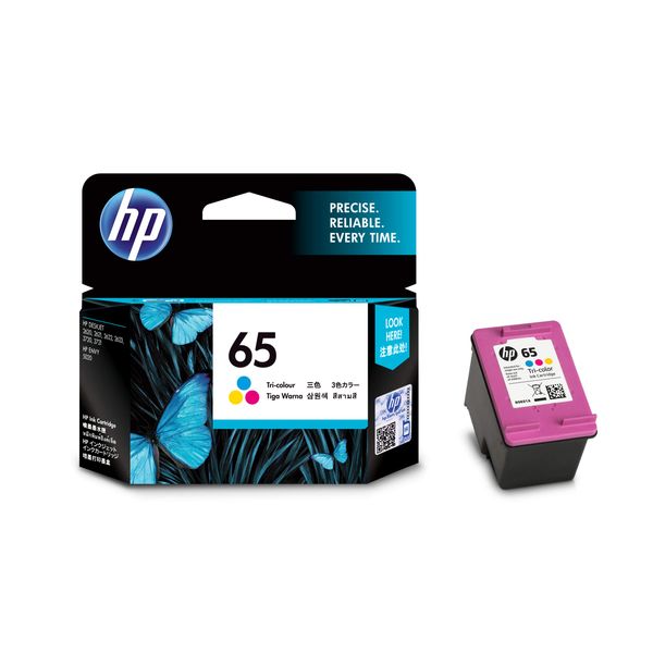 HP 65 Ink Cartridge Color/n9 K01aa