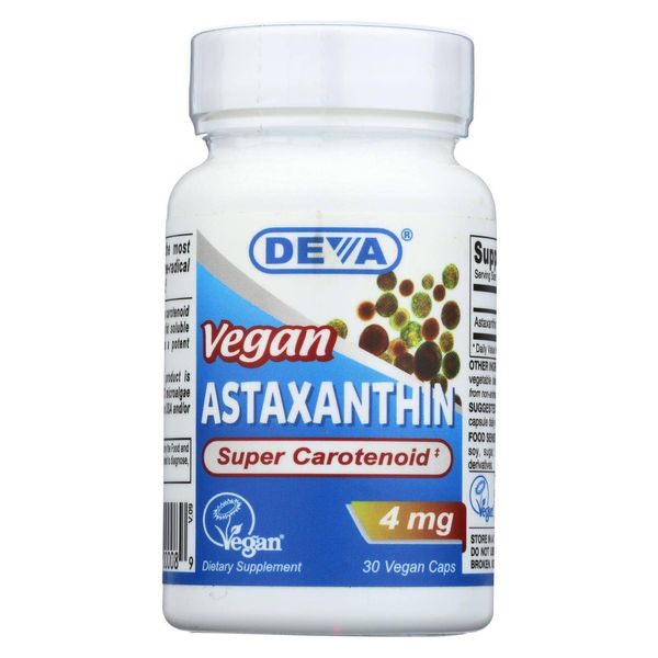 Vegan Astaxanthin Deva Vegan 30 Softgel