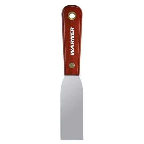 Warner 1-1/2" Flex Putty Knife, Carbon Steel Blade, Rosewood Series , 608