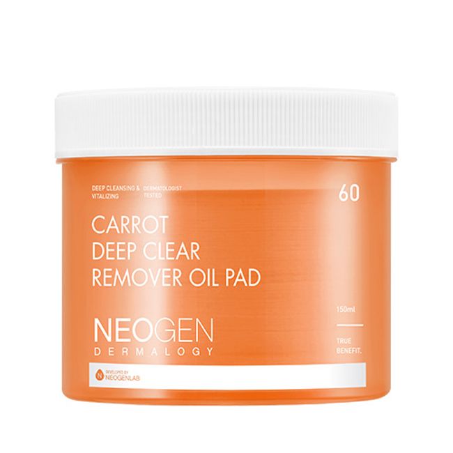 Neogen Carrot Deep Clear Remover Oil Pad