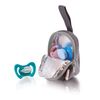 Diago Deluxe Soother/Pacifier Pouch (Grey),