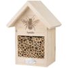 Esschert Design WA38 Bee House with Line Drawing, Brown