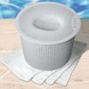 Pool Filter Saver Skimmer Basket Sock Sleeve Net 5pk