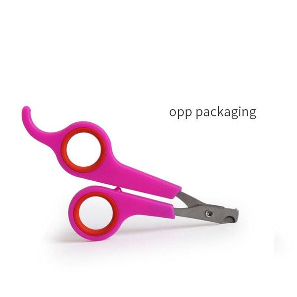 Dog Nail Clipper Pet Nail Scissors - Pink