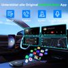 Android Auto Wireless Adapter, Wireless Android Auto für Wired Android Auto Car Adapter, Android Auto Ohne Kabel Kompatibel mit Autos ab 2016, Wireless Android Auto Car Connectivity Box