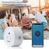 Smart Plug, Mini Smart WiFi Outlet Compatible with Alexa, Google Assistant 2/PK 