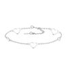 Sofia Milani - Women's Bracelet 925 Silver - Heart Pendant - 30227