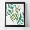 CraftStar Palm Leaf Stencil - Reusable A4 Mylar Palm Frond Template