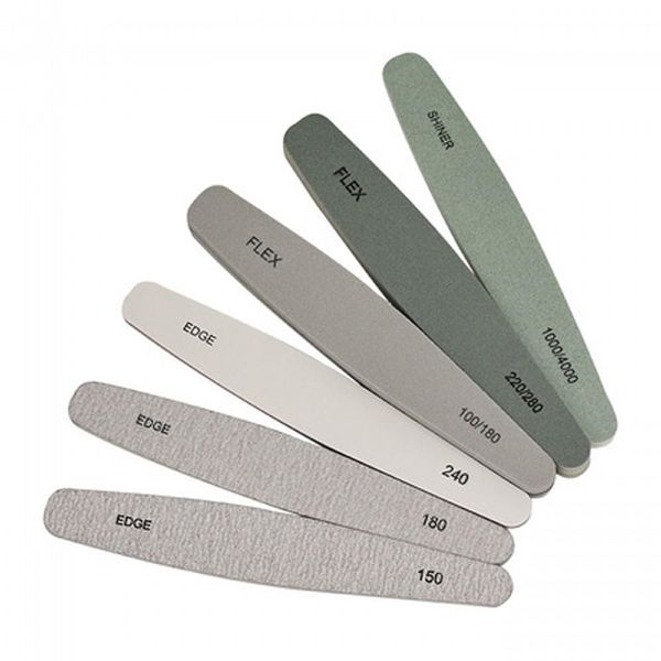 RitaPro Shop® Nail Files Set of 6 Nail Files, Nail Files, Nail Polish, Gel Nail Buffer, Emery Board, Nail Care