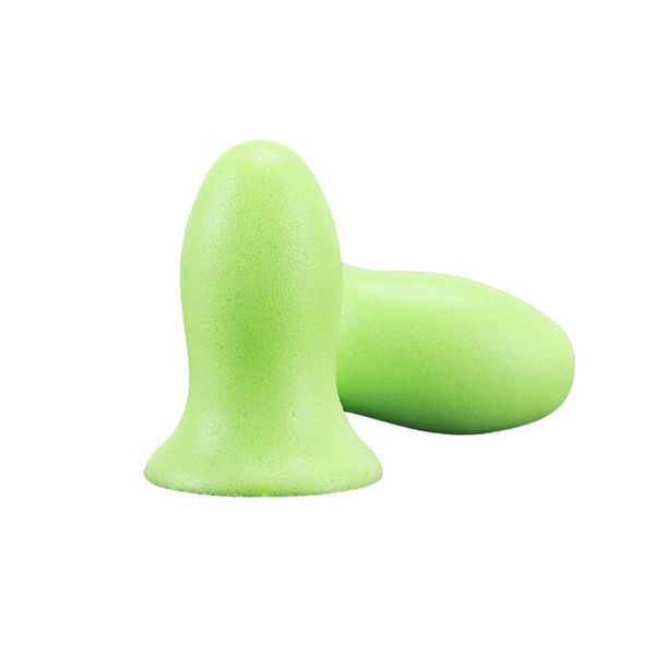 LUYING 5 Pairs Sleeping Ear Plugs Noise Prevention Super Soft Reusable Deep Sleep Snoring Block for Travel Concert Study Work (Light Green)