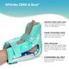 NYOrtho Heel Protectors For Pressure Sores - Soft Fabric Heel Protector - Heel Offloading Boot With Cooling Gel Pack - Ankle Pillow For Ulcers - Made in USA
