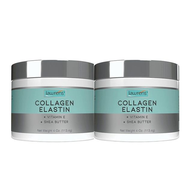 COLLAGEN & ELASTIN SKIN CREAM Firming Face Care Anti Aging Wrinkle Beauty 8 oz.