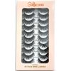 Starbesign Lashes Faux Mink 10 Pairs (Combo Dramatic)