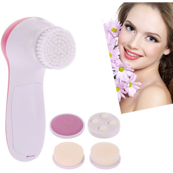 GPCT 5-in-1 Electric Facial Cleansing Brush Set